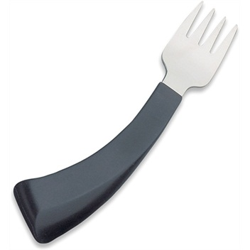 Illusie reservering Gietvorm Bestek - vork gebogen rechtshandig hulpmiddelen kopen? - Hulpmiddelen voor  Ouderen